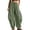 *Green, variant on VBVC Women's Drawstring Baggy Harem Pants , Adjustable Hem Jogger Pants For Women , Ladies' Loose Fit Lantern Trousers with Pockets, Khaki , S-2XL