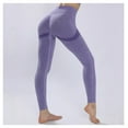 thumbnail image 3 of Leggings De Entrenamiento Para Correr, Pantalones Deportivos Transpirables De Cintura Alta, Diseño Dividido Con Levantamiento De Cadera Elástico Para Correr, 3 of 8