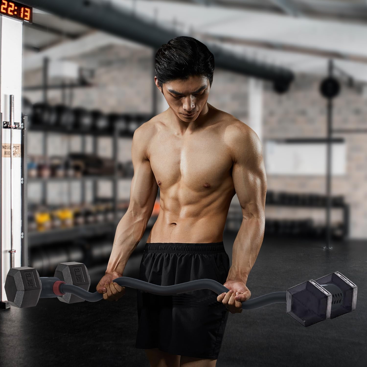 Foci Cozi FC-020324-002 Dumbbell Barbell Converter Adjustable Weight 8-200 lb