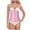 Pink, variant on Underbust Corset Top for Women Corsets for Pirate Theme Party Front Button Push Up Tummy Control Boned Crop, Brown Size XXL