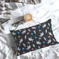 thumbnail image 5 of Yiaed Space Print Brushed Microfiber Envelope Pillowcases, Standard,Envelope Closure Pillow Cases(No pillow core)-16"x24", 5 of 6