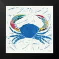 thumbnail image 2 of Prahl, Courtney 12x12 Black Modern Framed Museum Art Print Titled - Sea Creature Crab Color, 2 of 5