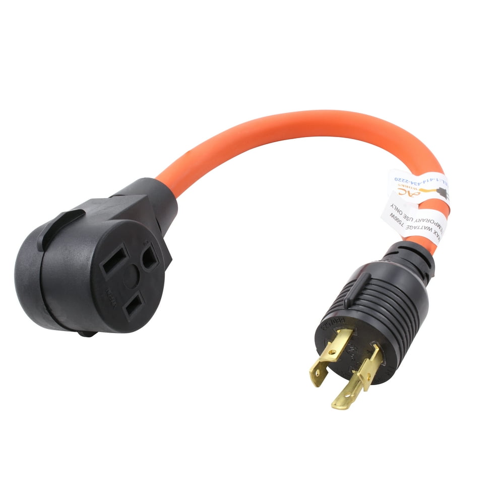AC WORKS L1430650018 1.5FT Welder Adaper Generator L1430 Plug( 4