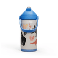 thumbnail image 3 of Botella Thrive Flip Straw Kids 350ml Protect Our Pals Camelbak Azul, 3 of 3