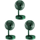 thumbnail image 2 of Ventilador Plegable Popular Ventilador Eléctrico Portátil Escritorio USB para El Ventilador Retráctil Escritorio Recargable (modelo Recargable (verde)) Ajuste Tres Velocidades, 2 of 6