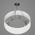 thumbnail image 3 of Progress Lighting Cherish 6-Light Chandelier, Antique Bronze, Summer Linen Shade, 3 of 15