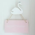 thumbnail image 2 of Nordic Style Swan Princess Crown Wall Mounted Coat Hanger Hook Home Decoration, 2 of 7