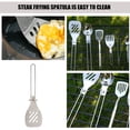 thumbnail image 6 of OHOIOLLA Home Cooking Stainless Steel Spatula 1Pack 14.74X3.73X0.08in, 6 of 6