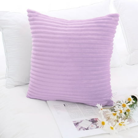 Throw Pillow Cushion Covers Standard Decorative Solid Pillowcase