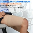 thumbnail image 4 of MesaSe Manchons de Compression pour Cuisses (Paire) pour Femmes et Hommes Beige P, 4 of 7