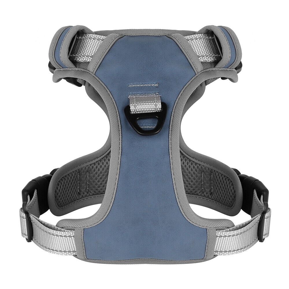 Reflective Dog Harness No Pull Dog Vest Harness With Handle, Breathable Padded Dog Chest Harness Adjustable for Small Medium Large Dog