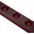 thumbnail image 4 of 6 Pool Cue Rack, Wood Billiard Cue Rack Wall Mounted Pool Cue, 4 of 4