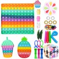 thumbnail image 1 of ITFABS Decompression Toys Kit, Fidget Pad Puzzle Ring Squeezing Toys Set, 1 of 1
