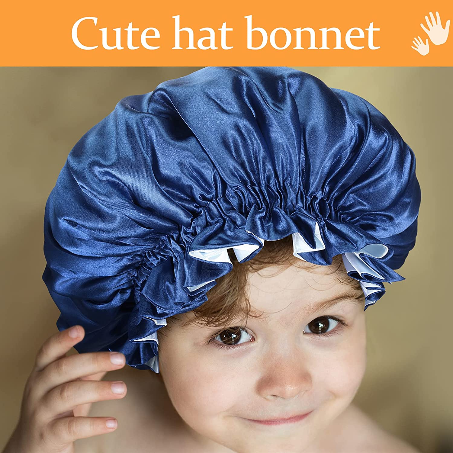Kids, Toddler Curly Hair Cap 