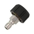 thumbnail image 3 of Black Sliver Quick Connector High Quality Quick Connector 1/4 3/8 Inch 1/4 Qd Male To M22 15mm Female, 3 of 8
