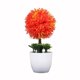 thumbnail image 1 of Planta artificial en maceta, simulación de bolas, vegetación, decoración, oficina en casa, centro de mesa, planta falsa, naranja rojo Inevent HA7629-02B, 1 of 2