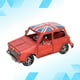 thumbnail image 2 of EeaseMX Mini coche modelo retro, artesanía, simulación de coche, decoración creativa para mesa de escritorio (rojo), 2 of 8