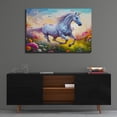 thumbnail image 4 of Epic Art 'Galloping Unicorn'  by Dean Russo Acrylic Glass Wall Art, 36" x 24", 4 of 8