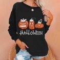 thumbnail image 4 of Sudadera con capucha de calabaza de Halloween para mujer, suéter de tendencia divertida con estampado 3D, Sudadera con capucha transfronteriza, Otoño, 2023, 4 of 4