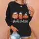 thumbnail image 1 of Sudadera con capucha de calabaza de Halloween para mujer, suéter de tendencia divertida con estampado 3D, Sudadera con capucha transfronteriza, Otoño, 2023, 1 of 3