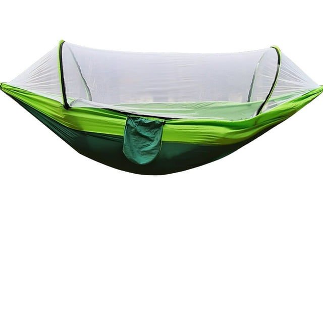 EGNMCR Lit Suspendu Anti-Moustique pour Camping et Randonnée avec Housse Anti-Moustique Adapté aux Réunions de Camping en Plein Air, Léger et Facile à Installer