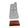 thumbnail image 3 of Xuanheng Electric Guitar Pick Holder Decorative Music Gift Luminous Pick Storage Rack C, 3 of 8