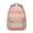 Rose-gold-7, variant on wilderness and bigfoot print Student’s backpack with hiking and camping design, waterproof and durable, adjustable straps, funny outdoors-themed school bag for Student