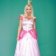 thumbnail image 4 of Disfraz Leg Avenue Clásico Vestido de Princesa Rosa de Satén Mediano, 4 of 6
