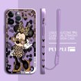 thumbnail image 3 of Funda de silicona suave para teléfono móvil Apple, carcasa de Mickey y Minnie Mouse para iPhone 13 Pro, 8, 7, 12 Mini, XR, 14, ProMax, 11, SE, XS, Max, 15 Plus, 3 of 5
