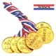 thumbnail image 4 of Paquete de 30 Medallas de Premio de Plástico Dorado para Niños, Perfectas para Deportes, Competiciones y Regalos de Fiesta, 4 of 6