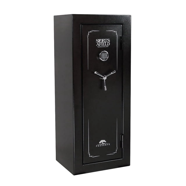Preserve Series 59" Tall Gun Storage Safe With Electronic Lock & Triple Seal Protection (24 Gun Capacity)