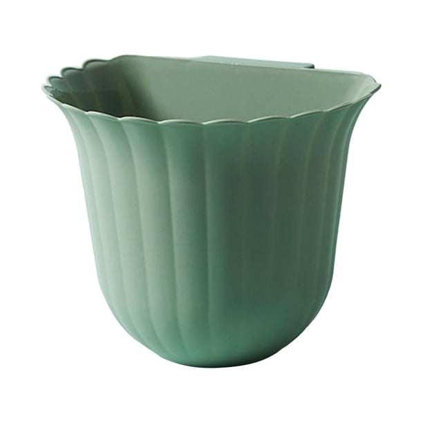 Cesta de basura de plástico para puerta de armario de cocina, cubo de basura colgante, contenedor de basura