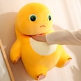 thumbnail image 4 of Juguetes de peluche Kawaii Nailong, dinosaurio sonriente, tonto, lindo, relleno, almohada de dibujos animados de anime, decoración de habitación para niños, regalo de cumpleaños, 4 of 5