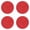 Red, variant on FXMLRLK Red Round Braided Placemat for Dining Table,14.96 Inch,Small Circle Placemat Washable Heat-Resistant Non-Slip Round Table Mat for Kitchen Table