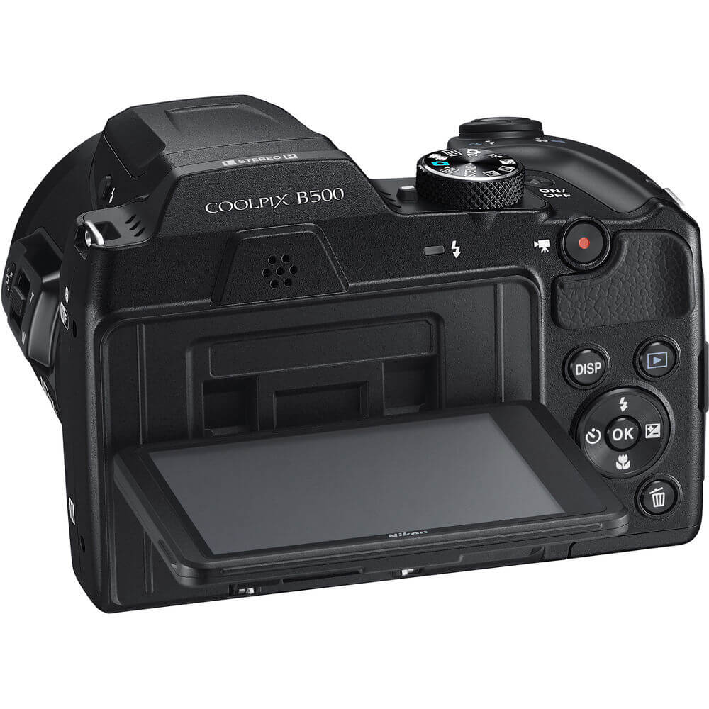 Nikon Black COOLPIX B500 Digital Camera with 16 Megapixels and 40x Optical Zoom - image 6 of 7