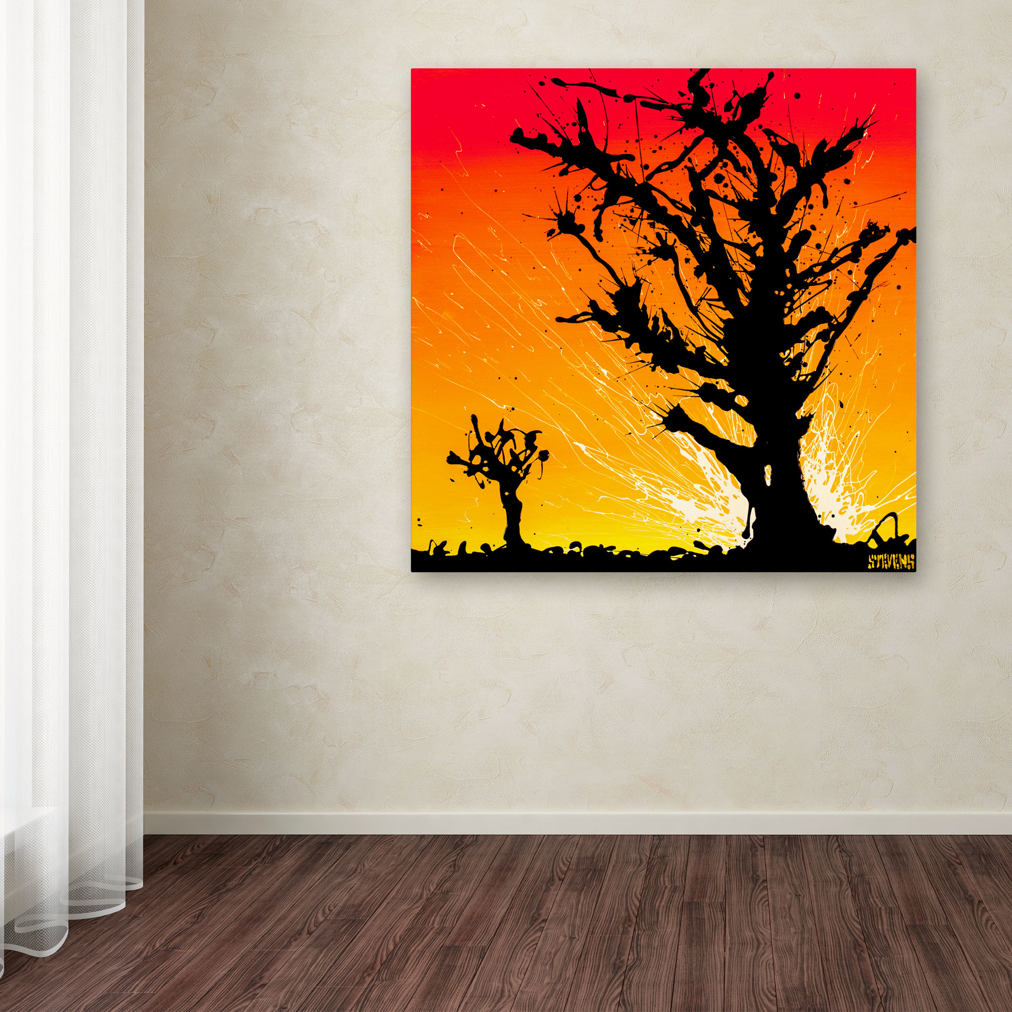 Trademark Fine Art "Joshua Sunburst" Canvas Art by Roderick Stevens