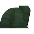 thumbnail image 4 of Meridian Furniture Arc Green Boucle Fabric Modular Sectional, 4 of 5