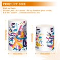 thumbnail image 6 of Yayeee Flameless Candles with Remote Flickering Battery Operated Multi Color Changing, Musical Pattern, 6 of 7