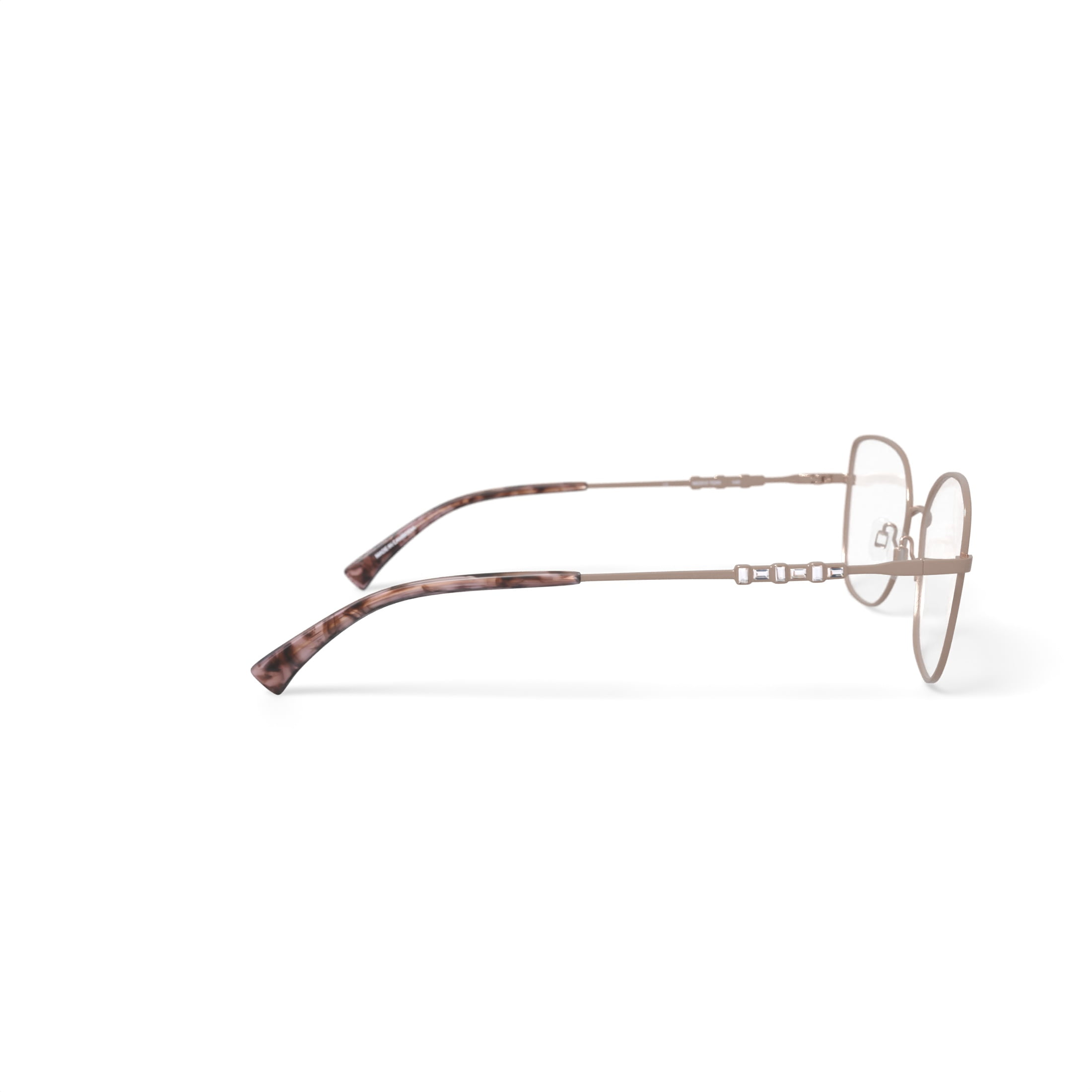 Walmart Women's MC012 Tori Cat Eye Prescription Eyeglasses with Case, Rose Gold