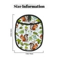 thumbnail image 3 of Naloa Mosaic Forest Squirrel Silicone Pot Holders, Oven Mitts Heat Resistant Hot Pads, Non Slip Pot Holder for Kitchen Baking and Cooking 9.4 x 7.5 Inches, 3 of 7