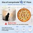 thumbnail image 2 of Boho Lampshades 2 Pack Fluffy Black Cat Celestial Clouds Dreamy Nursery 13"x13"x10" Light Shade for Table Lamps Floor Lamp Shades Lampshade Replacement Easy Assembly for Bedroom Nursery, 2 of 8