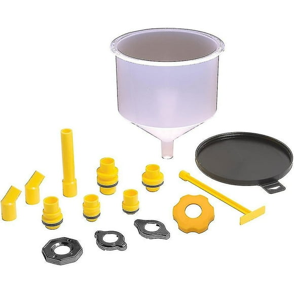 15pcs/set Car Radiator Coolant Filling Funnel Kit Spill Proof Cooling System Tool Filling Funnel Sp