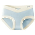 thumbnail image 6 of Taqqpue Maternity Underwear Seamless, Low Rise Pregnancy Panties Postpartum Maternity Underwear Under Bump Bikini M-4XL, 6 of 7