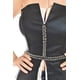thumbnail image 5 of Corset strapless con detalles metalicos Roman Fashion/ Juvenil, 941 (Negro) negro CH, 5 of 7