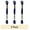 820 Very Dark Royal Blue, variant on (3 pack) DMC Mouline 117-820 Six-Strand Embroidery Thread, Very Dark Royal Blue, 8.7-Yards