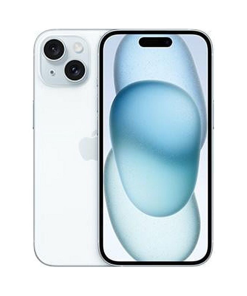 Restored Apple iPhone 15 - Verizon - 256 GB Blue (Refurbished)