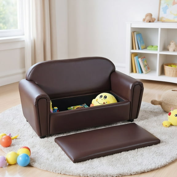 Resenkos Kids Sofa Armrest Chair with Storage Function, Kids Chairs for Kids
