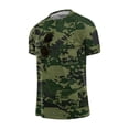 thumbnail image 5 of Workout Shirts for Men Camo Print Short Sleeve Quick Dry Athletic Gym Active T Shirt Moisture Wicking, 5 of 7