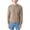 Brown - brown, variant on Frank & Oak Mens Classic Fit Cable Knit Pullover Sweater, Brown, Large