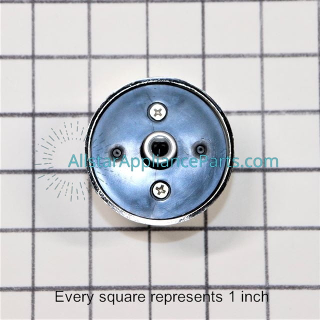 LG Silver Range/Stove/Oven Control Knob, Plastic
